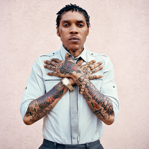 Promofoto von Concierto de Vybz Kartel en Amsterdam.