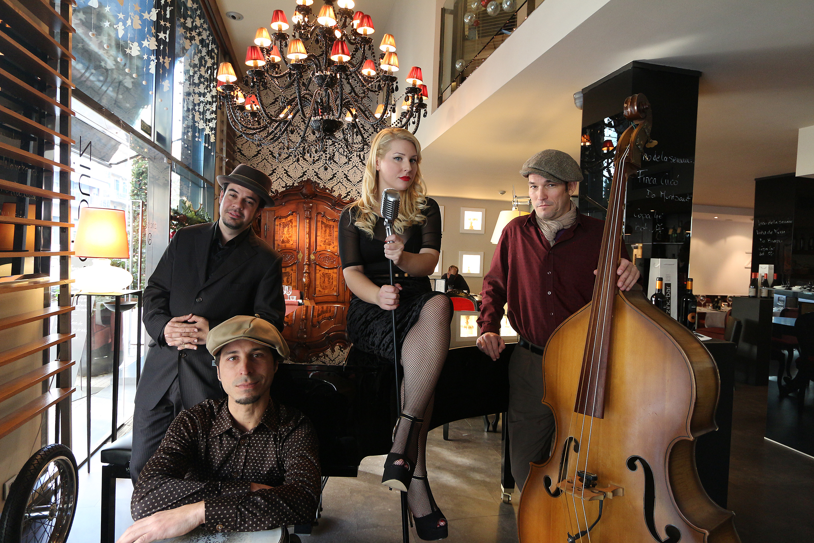 Fotografía promocional de Wax & Boogie