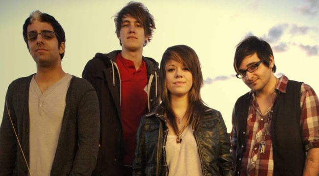 Promotional photograph of We Are The In Crowd.
