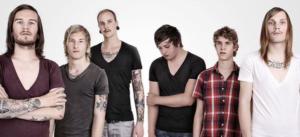 Promofoto von We Butter The Bread With Butter.