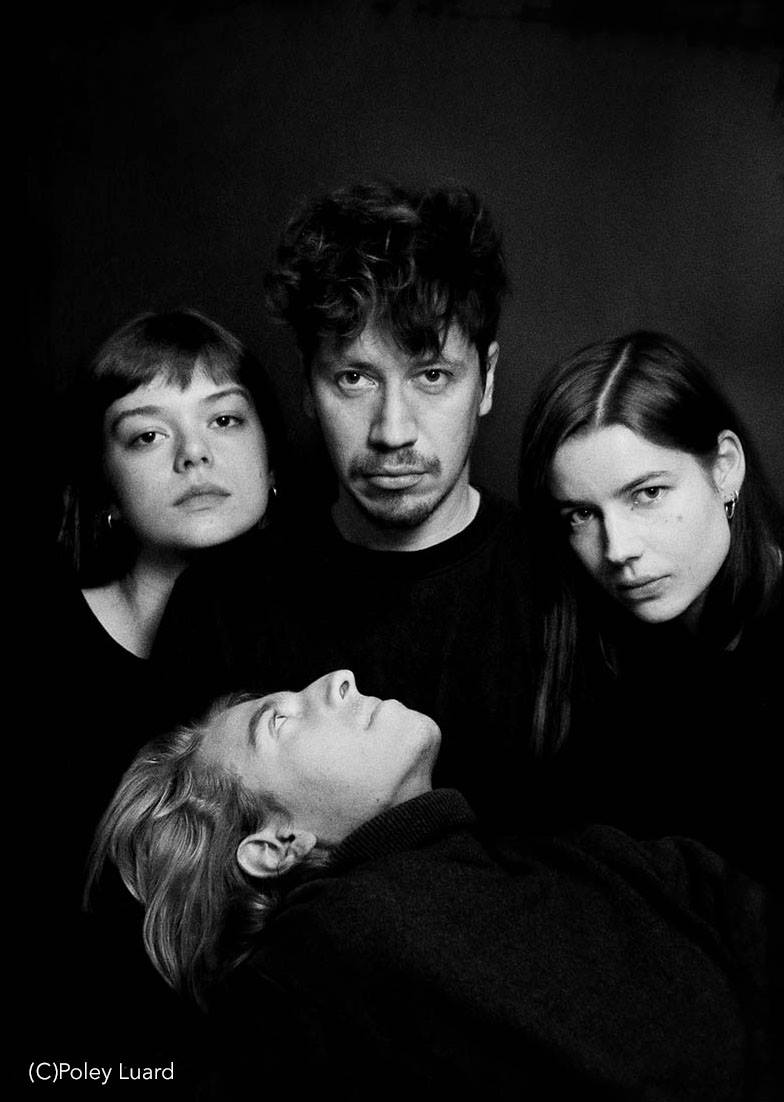 Fotografía promocional de Concierto de We hate you please die en París