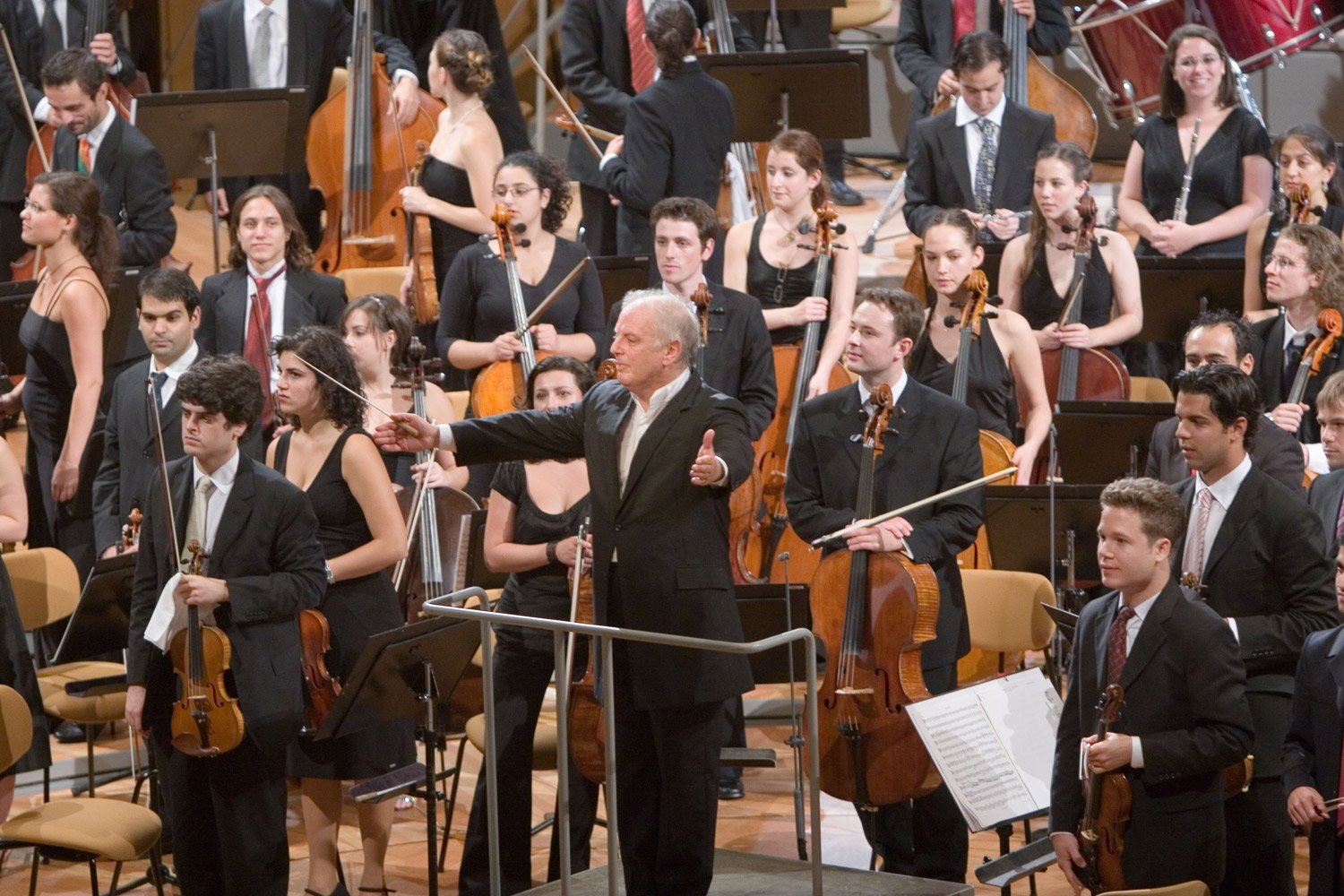 Fotografía promocional de West-Eastern Divan Orchestra