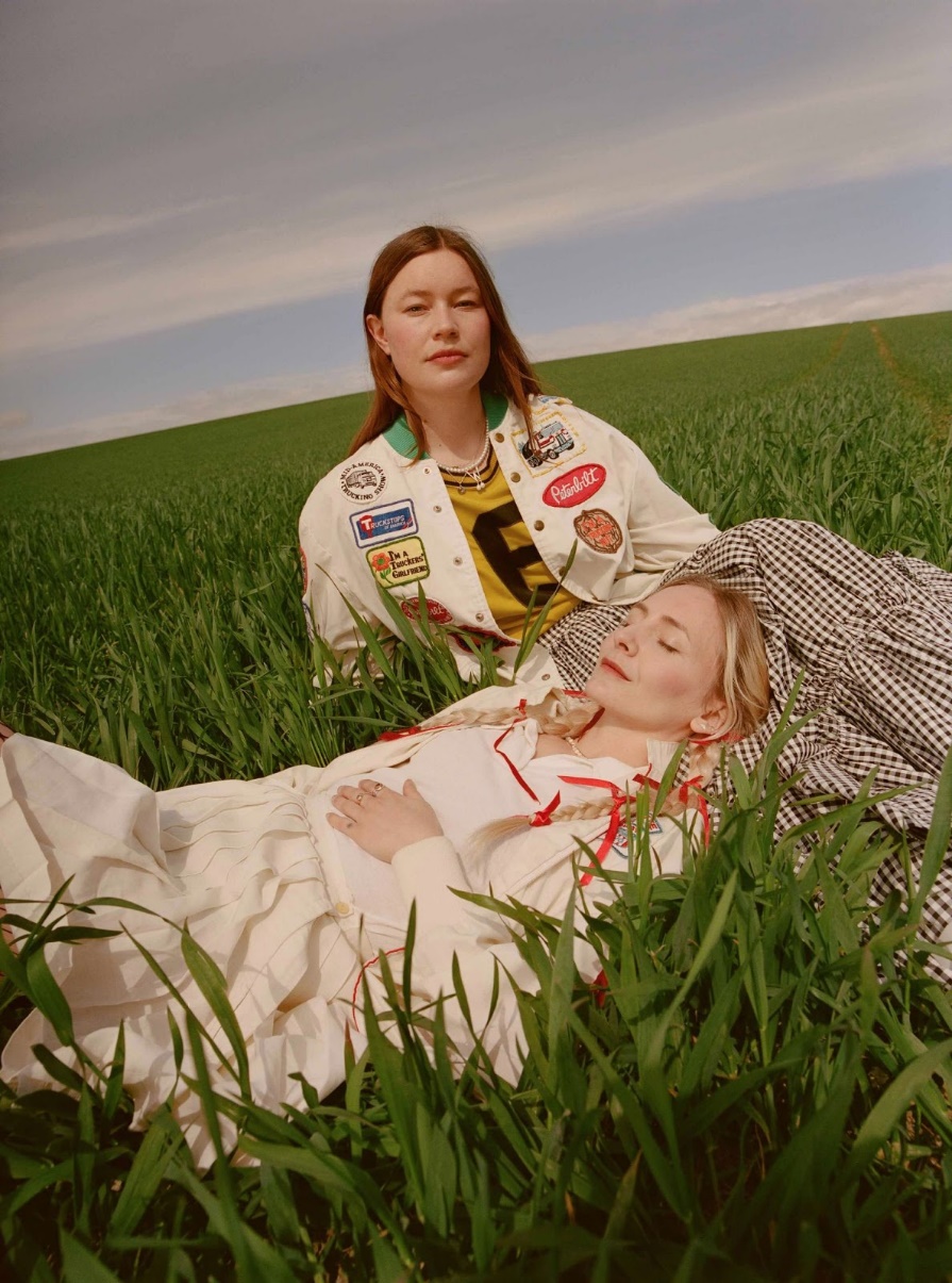 Fotografía promocional de Wet Leg