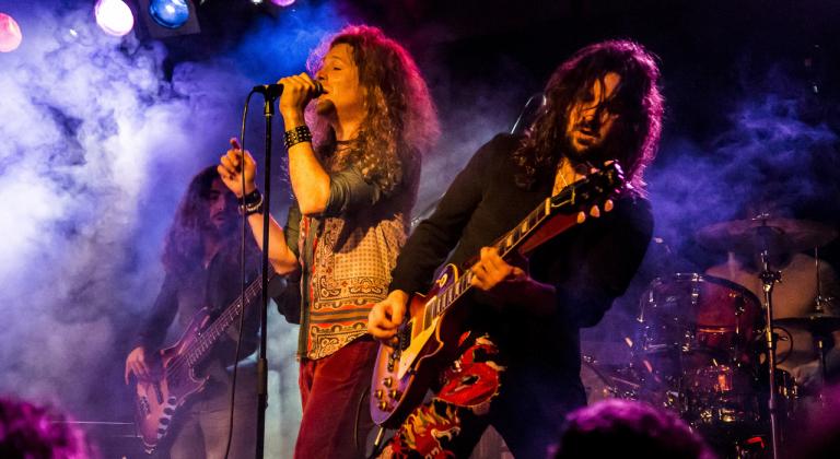 Fotografía promocional de Whole Lotta Band. Led Zeppelin Live Experience