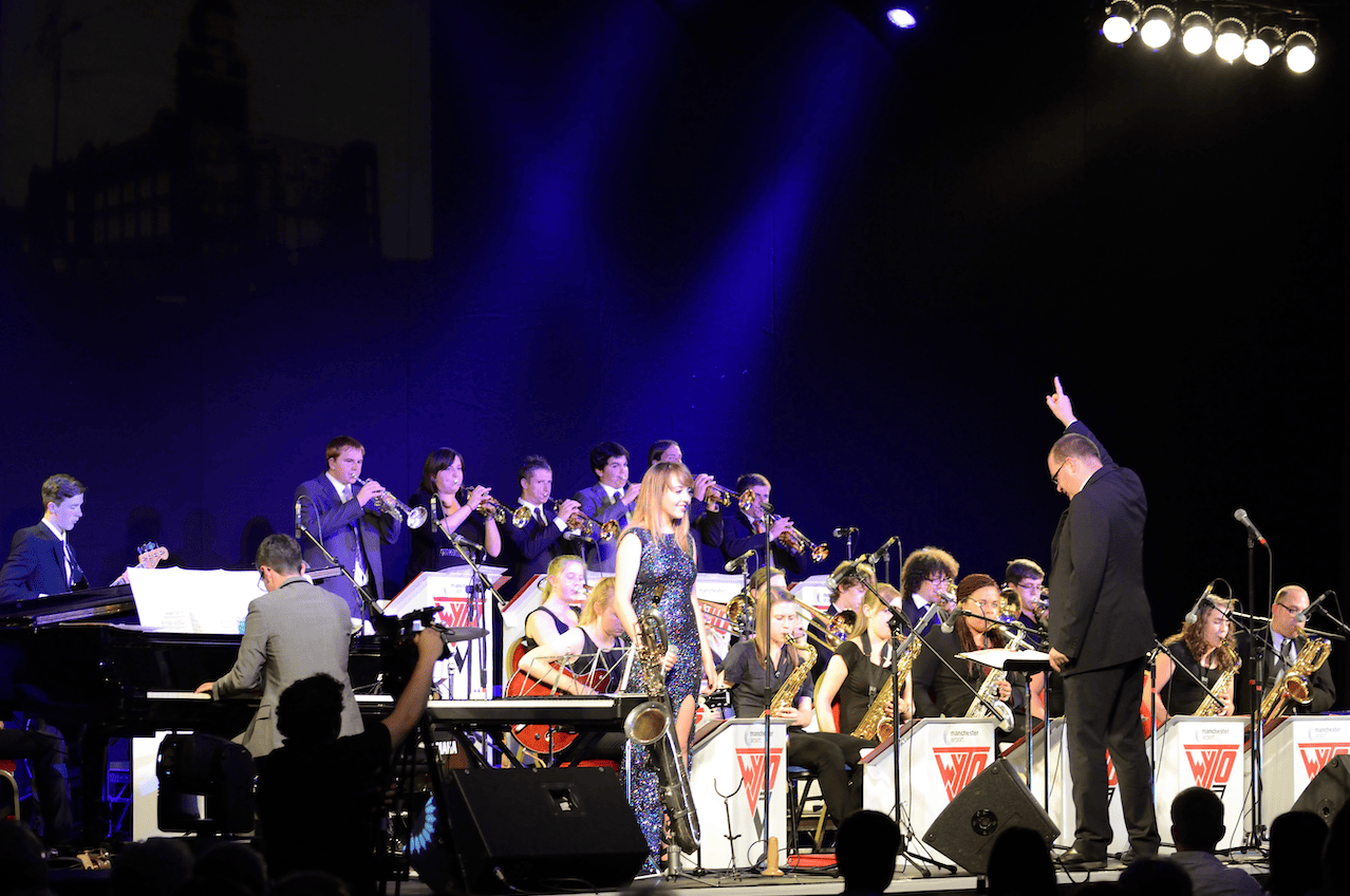 Fotografía promocional de Wigan Youth Jazz Orchestra