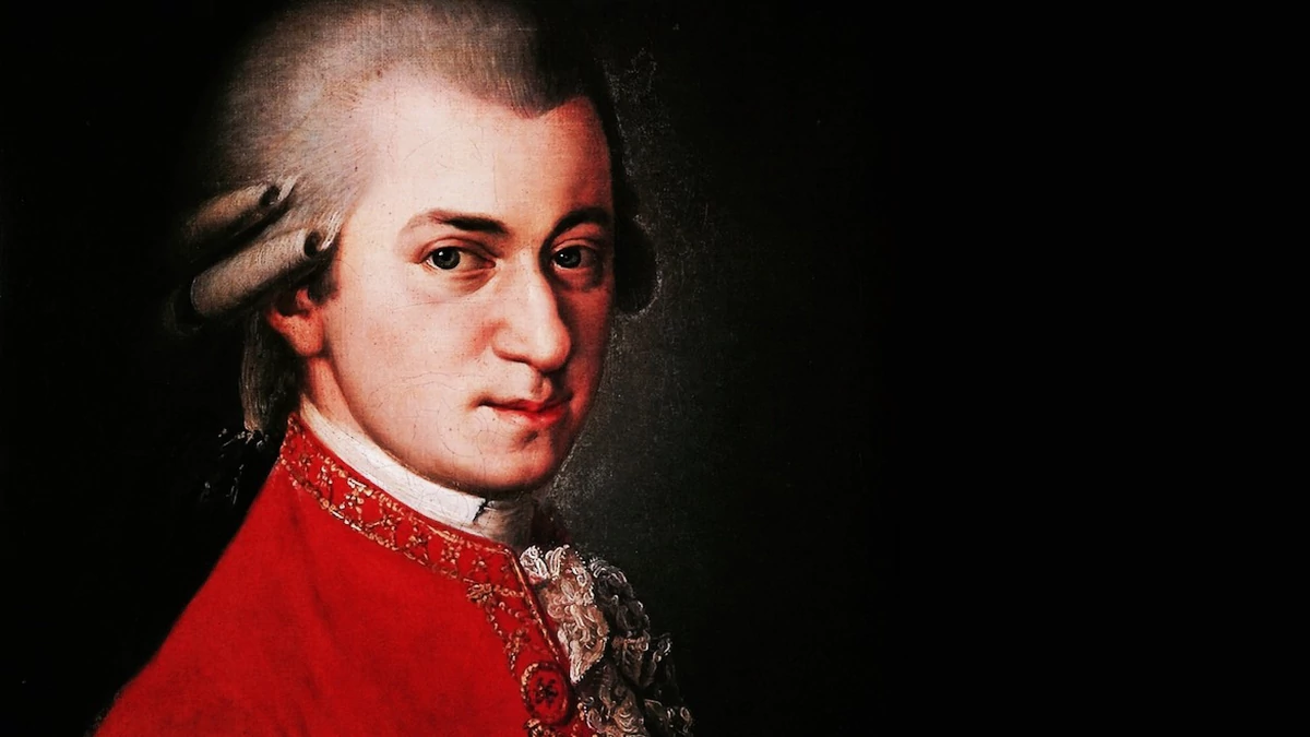 Fotografía promocional de Wolfgang Amadeus Mozart