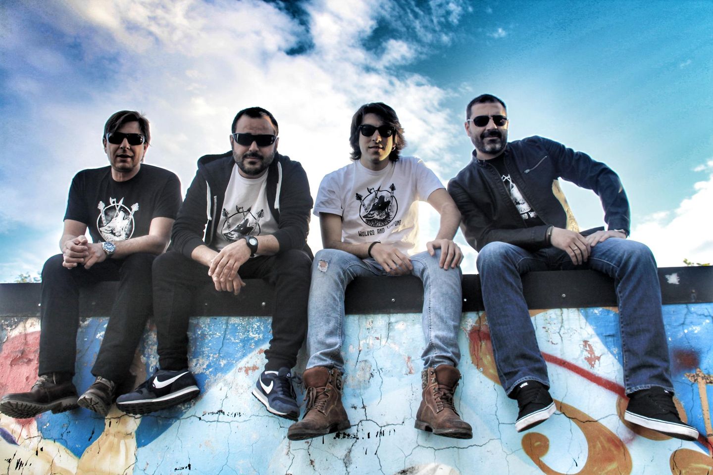 Fotografía promocional de Wolves and Weapons