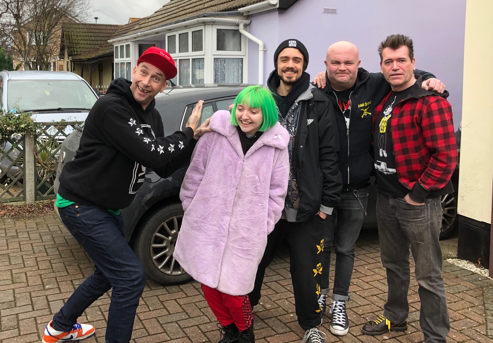 Fotografía promocional de Concierto de Wonk Unit en Londres