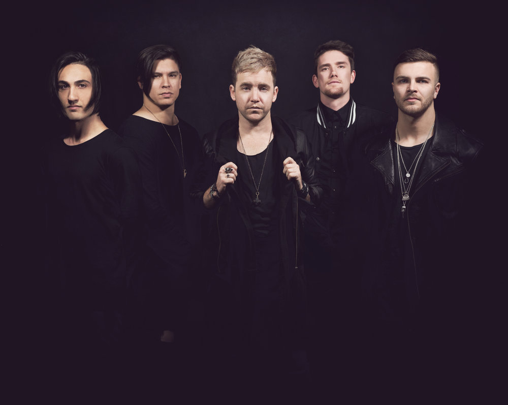 Fotografia promocional de Written By Wolves.
