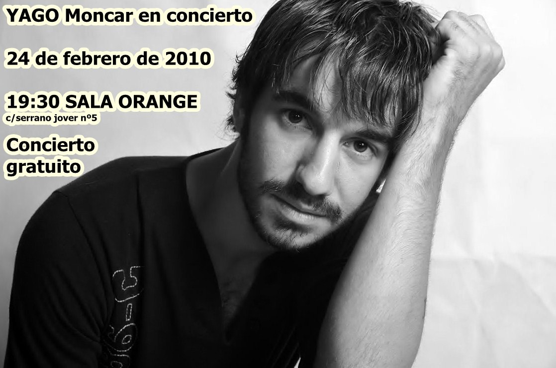 Fotografía promocional de Yago Moncar