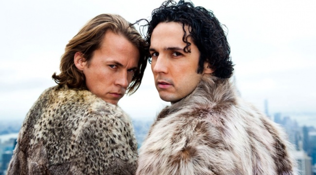 Promotional photograph of Ylvis.