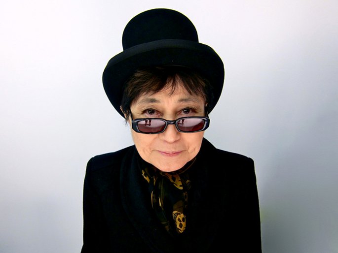 Fotografía promocional de Yoko Ono