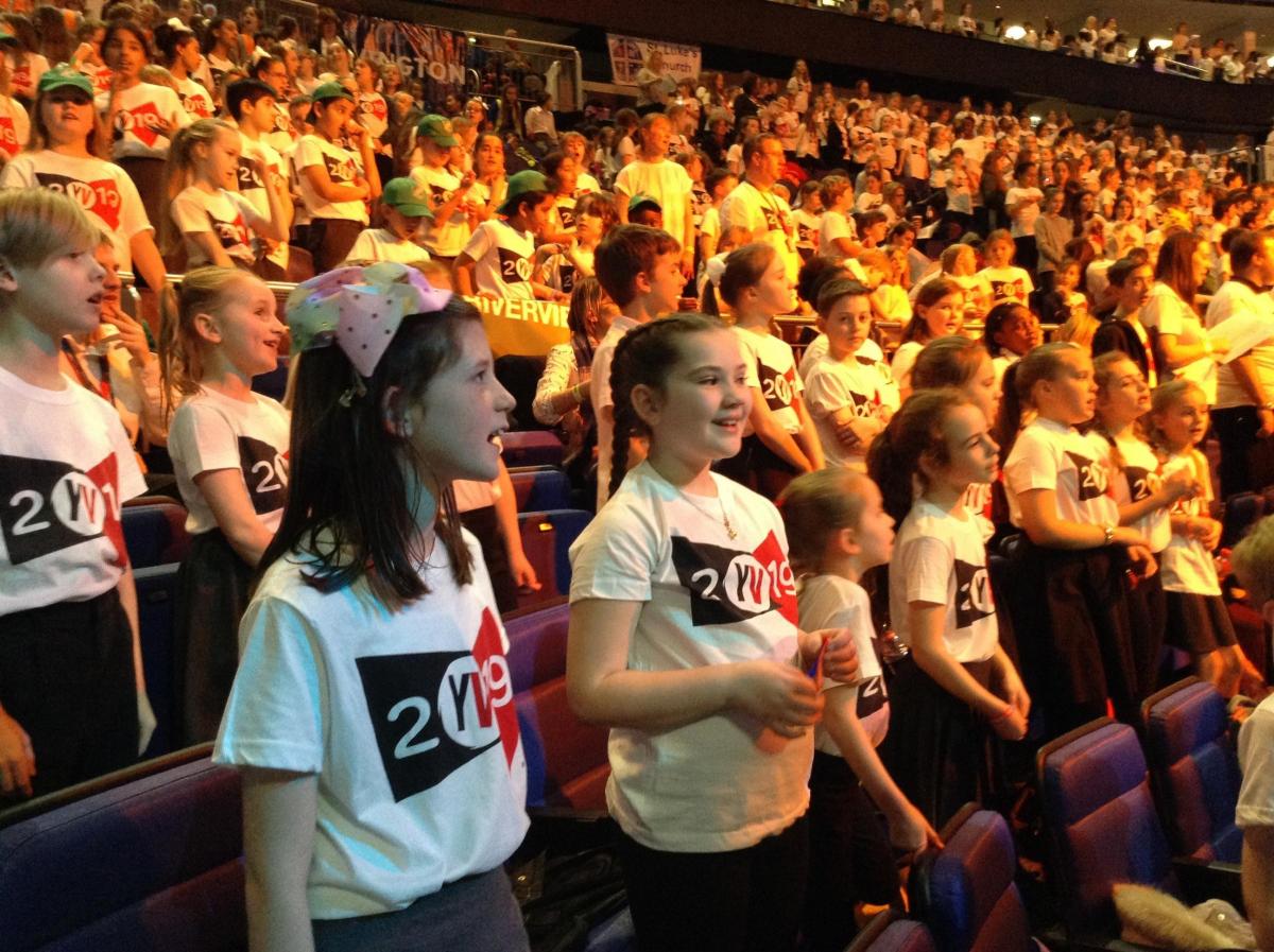 Fotografia promocional de Young Voices.