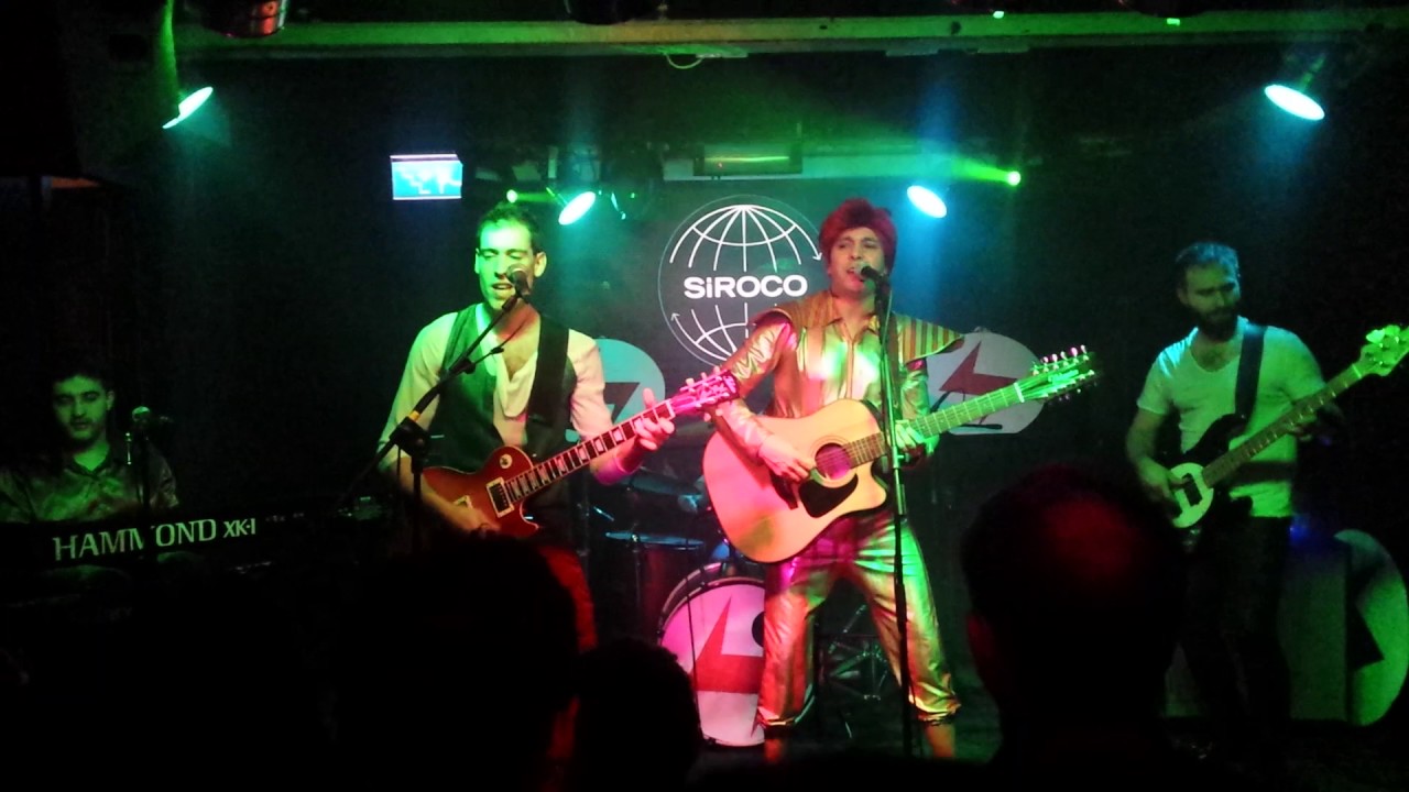 Fotografía promocional de Ziggy's Project (Tributo a David Bowie)