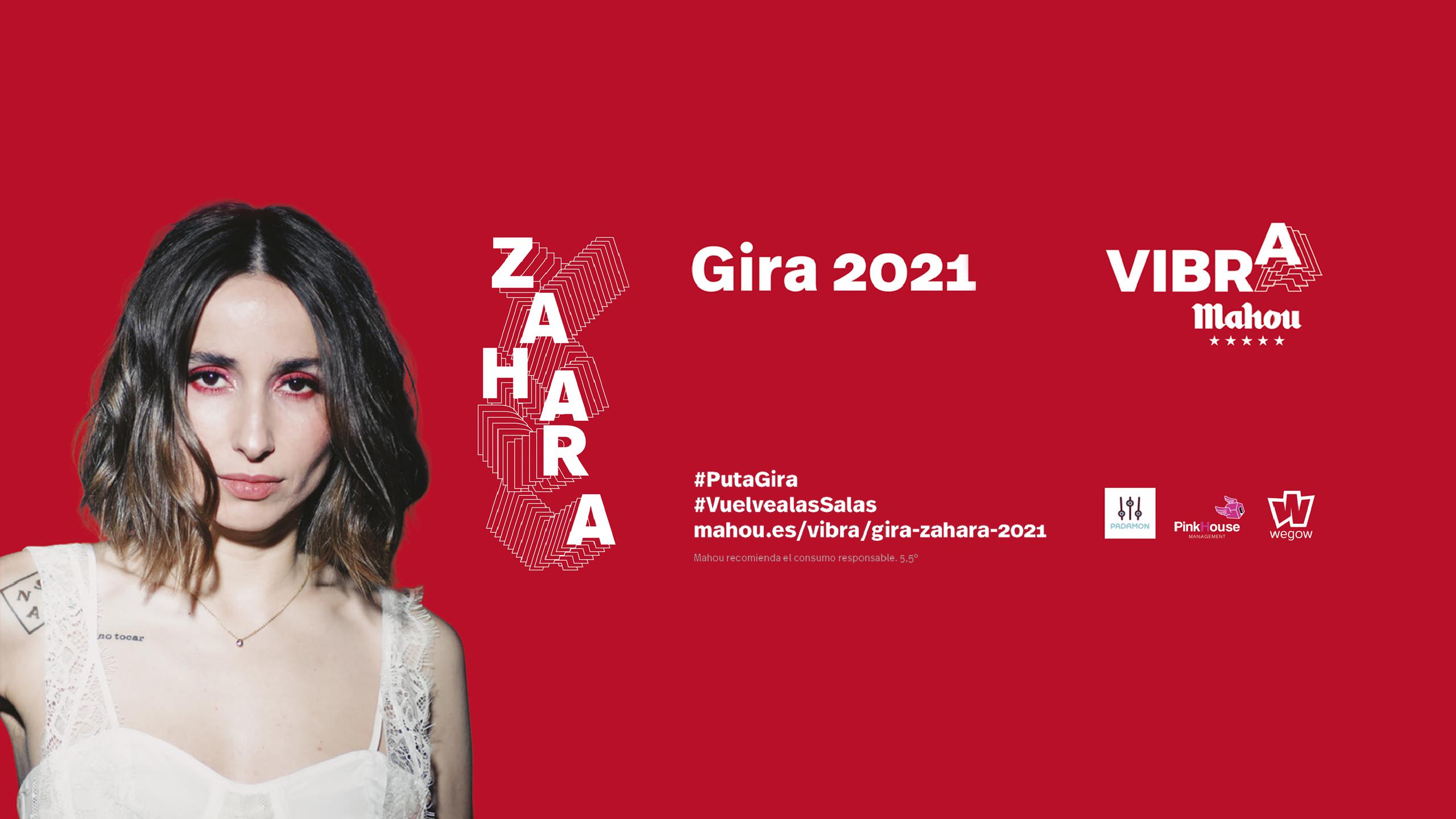 Zahara Vibra Mahou - Gira 2021 España