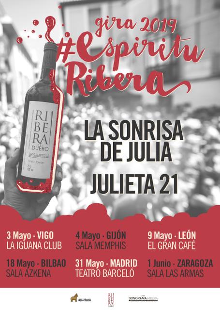 Gira Espíritu Ribera - La Sonrisa de Julia