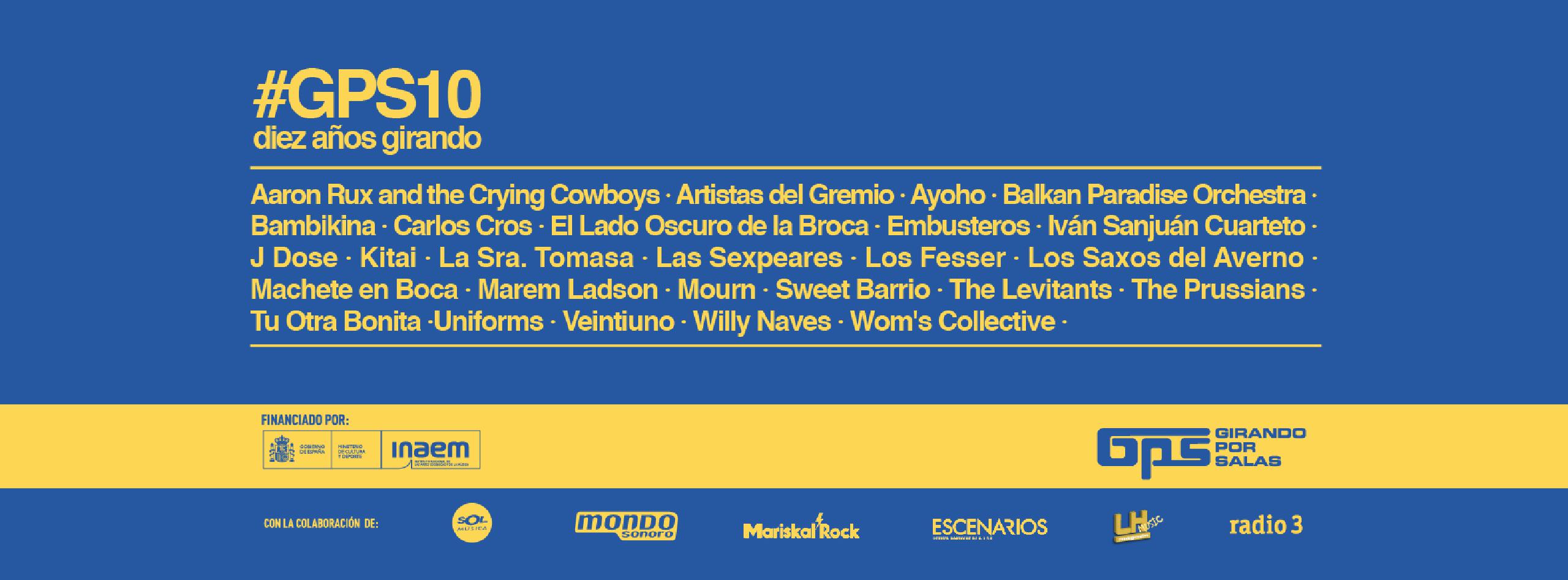 Cartel de GIRANDO POR SALAS #GPS10