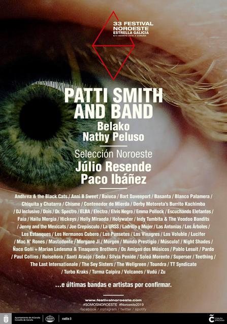 Cartel Festival Noroeste Estrella de Galicia 2019