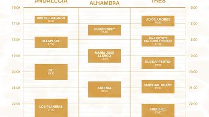 andalucia big festival entradas horarios
