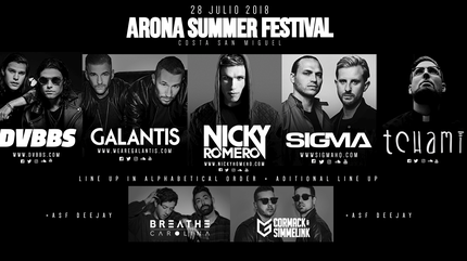 Foto del cartel de Arona Summer Festival 2018