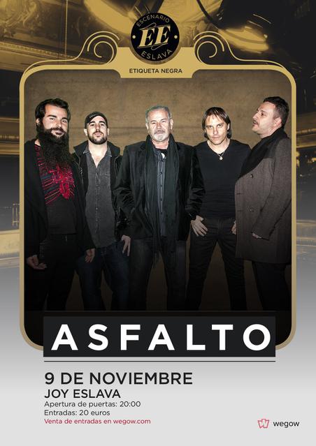 asfalto en escenario eslava madrid