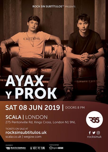 Sábado 8 junio 2019 / 20 horas @ Scala, Londres