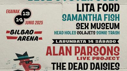 Cartel Bibao BBK Music Legends 2025 artistas