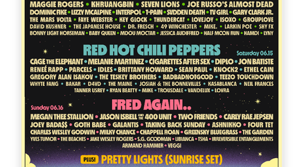 bonnaroo 2024 tickets, line up