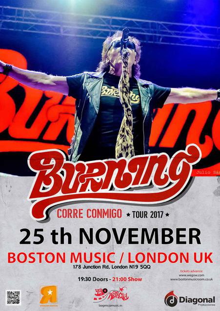 burning londres