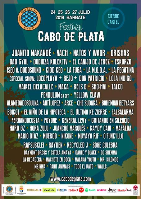 Cartel Cabo de Plata 2019