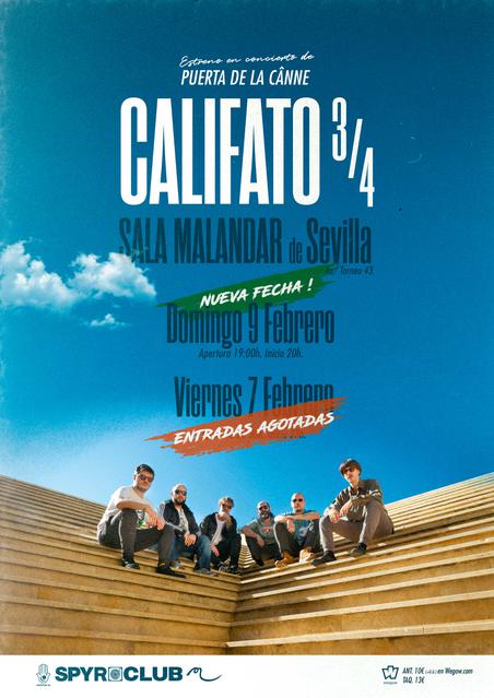 Viernes 7 Febrero (Entradas Agotadas)
Domingo 9 Febrero