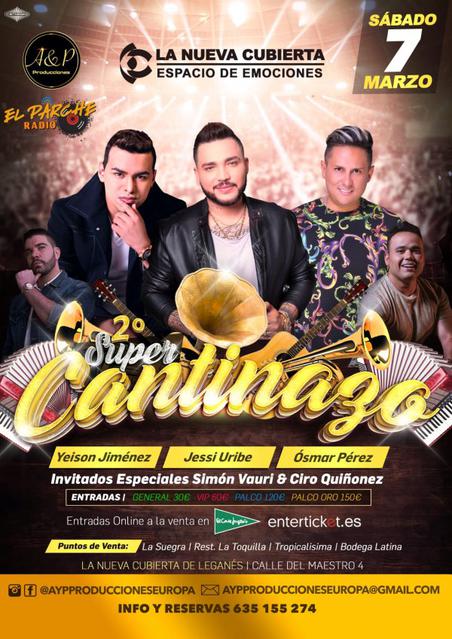 Cartel de Cantinazo 2020