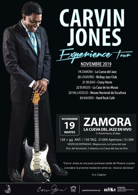 Carvin Jones Experiencie Tour en Zamora