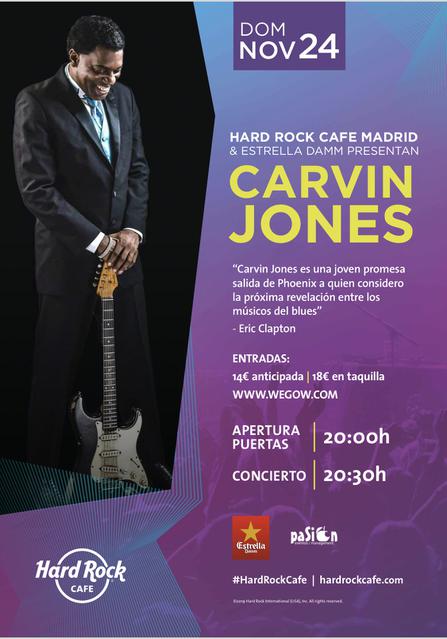 Carvin Jones - Hard Rock Madrid