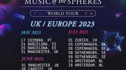 coldplay amsterdam tickets