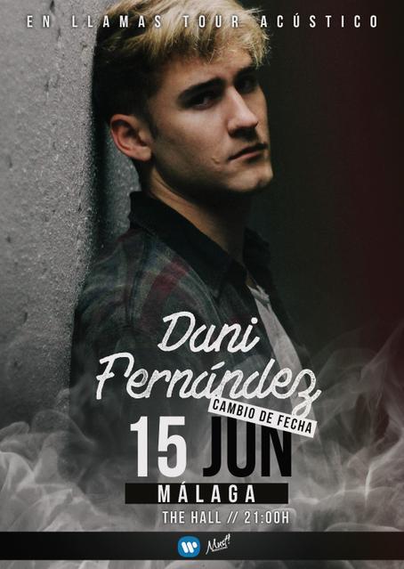 Concierto acústico de Dani Fernández En llamas tour - Málaga
