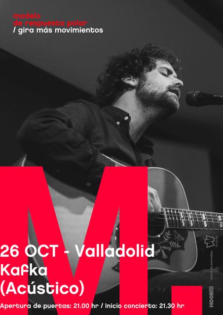 Concierto acústico de Modelo de Respuesta Polar en Valladolid