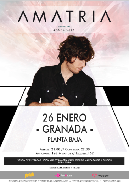 Cartel Amatria Granada