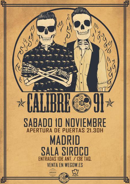 Calibre 91 en Madrid