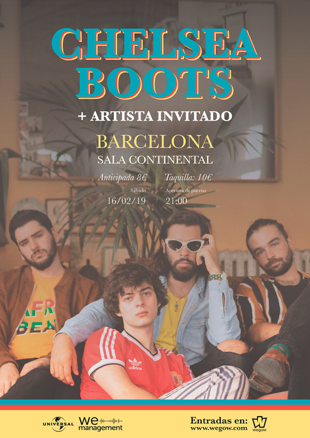 concierto chelsea boots barcelona