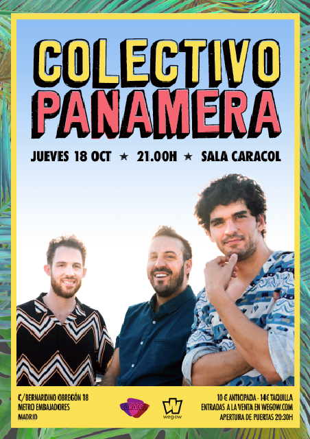 Cartel Colectivo Panamera Madrid