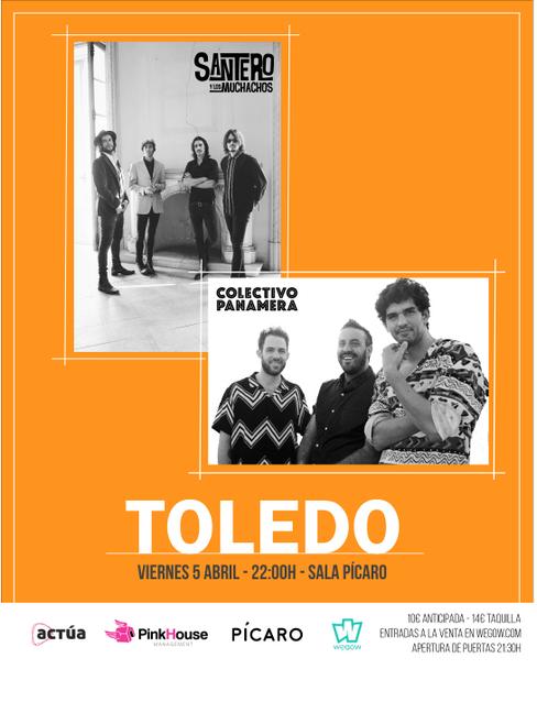 Cartel Toledo CP + Santero