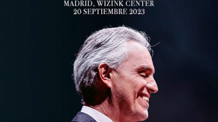 entradas para el concierto de Andrea Bocelli en Madrid