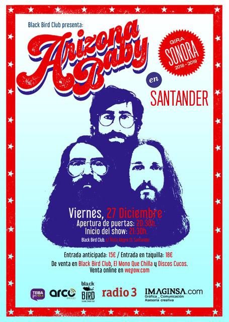 Concierto de Arizona Baby en Santander