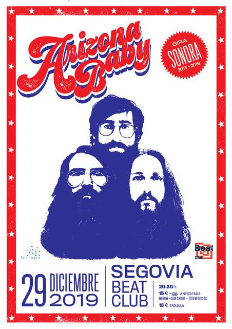 Concierto de Arizona Baby en Segovia