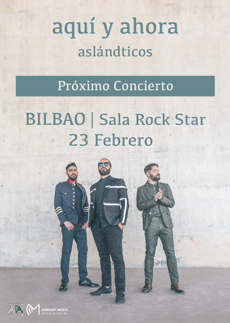 Concierto de Aslándticos en Bilbao