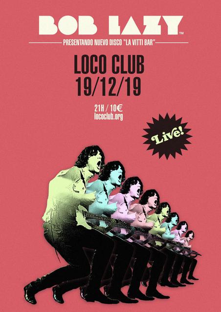 Concierto de Bob Lazy en Valencia