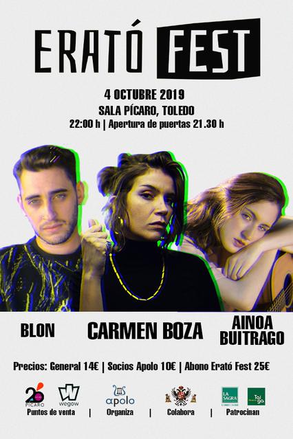 Carmen Boza + Blon + Ainoa Buitrago