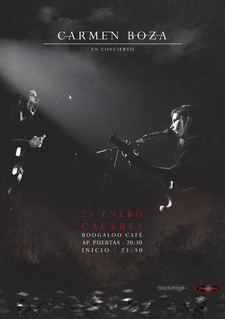 Concierto de Carmen Boza en Cáceres