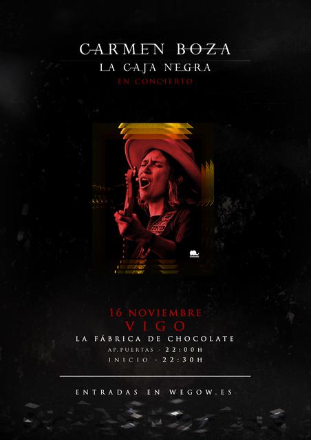 Concierto de Carmen Boza en Vigo